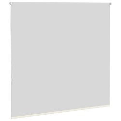 Store enrouleur occultant blanc cassé 145x175 cm largeur tissu 