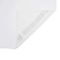 Protège-matelas blanc 180x220 cm imperméable 