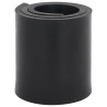 Bordure en caoutchouc de chasse-neige noir 120x15x1 cm 