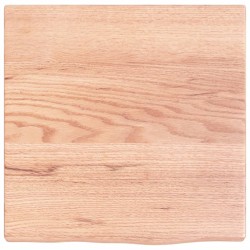 Comptoir de salle de bain marron clair 40x40x2 cm bois traité 