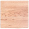 Comptoir de salle de bain marron clair 40x40x2 cm bois traité 