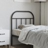 Tête de lit métal noir 75 cm 
