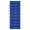 Serviettes d'invité 10 pcs bleu 30x50 cm 360 g/m² 100% coton 