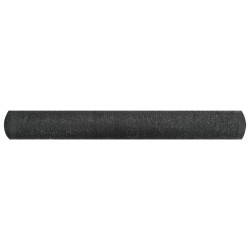 Filet brise-vue Noir 1,8x10 m PEHD 150 g/m²  