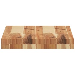 Dessus de table 40x30x4 cm rectangulaire bois massif d'acacia 
