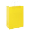 Sacs en papier 50 pcs avec poignées jaune 32x17x44 cm 