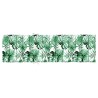 Coussin de chaise longue motif de feuilles tissu oxford 