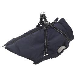 Manteau pour chiens avec harnais imperméable réfléchissant L68 