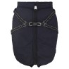 Manteau pour chiens avec harnais imperméable réfléchissant L68 