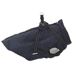 Manteau pour chiens avec harnais imperméable réfléchissant L68 