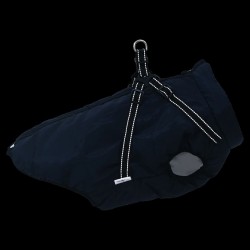 Manteau pour chiens avec harnais imperméable réfléchissant L68 