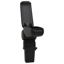 Accoudoir de voiture noir 12x32x(34-50) cm ABS 
