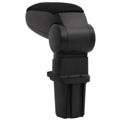 Accoudoir de voiture noir 12x32x(34-50) cm ABS 