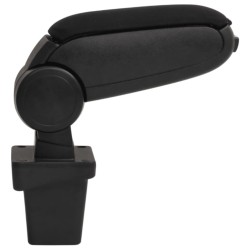 Accoudoir de voiture noir 14x33x(32-48,5) cm ABS 
