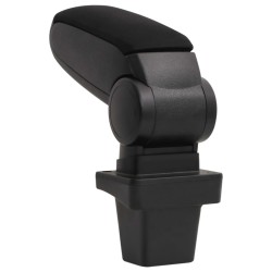 Accoudoir de voiture noir 14x33x(32-48,5) cm ABS 