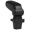 Accoudoir de voiture noir 14x33x(32-48,5) cm ABS 