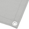 Écran de balcon gris clair 75x800 cm 100% polyester oxford 