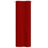 Écran de balcon Rouge 80x240 cm Tissu Oxford 