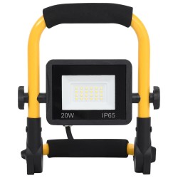 Projecteur à LED avec poignée 20 W Blanc froid  