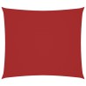 Voile de parasol tissu oxford rectangulaire 2x2,5 m rouge 