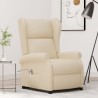 Fauteuil Crème Tissu 