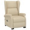 Fauteuil Crème Tissu 