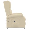 Fauteuil Crème Tissu 