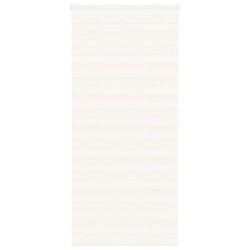 Store zèbre beige marbré largeur du tissu 110,9 cm polyester 