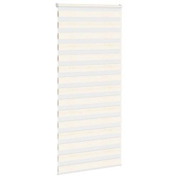 Store zèbre beige marbré largeur du tissu 110,9 cm polyester 
