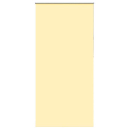 Store enrouleur occultant jaune largeur du tissu 100,7 cm 