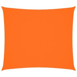 Voile de parasol tissu oxford rectangulaire 2x2,5 m orange 