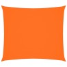 Voile de parasol tissu oxford rectangulaire 2x2,5 m orange 