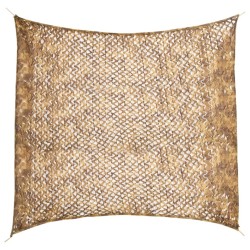 Filet de camouflage avec sac de rangement 316x296 cm sable 