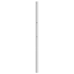 Tête de lit métal blanc 200 cm 
