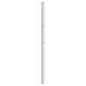 Tête de lit métal blanc 200 cm 