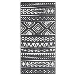 Tapis d'extérieur ARAKIL Noir 80x150 cm PP 