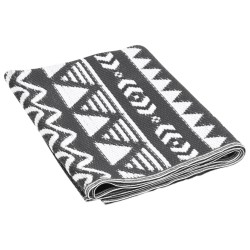 Tapis d'extérieur ARAKIL Noir 80x150 cm PP 