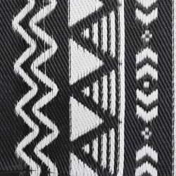 Tapis d'extérieur ARAKIL Noir 80x150 cm PP 