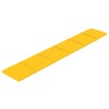 Panneaux muraux 12 pcs Jaune 90x15 cm Velours 1,62 m² 