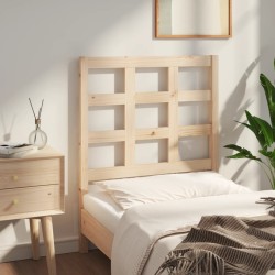 Tête de lit 80,5x4x100 cm Bois massif de pin 