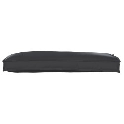 Coussin de palette pour banc noir 100x40x8 cm tissu Oxford 