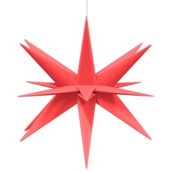 Lumière de Noël avec LED pliable rouge 57 cm 