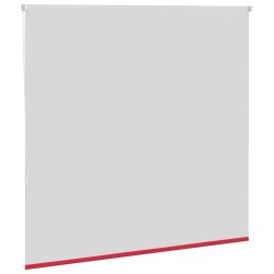Store enrouleur occultant rouge largeur du tissu 151,6 cm 