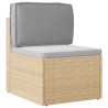 Coussin Palette pour Soutien Lombaire Gris 60x40x12 cm Tissu Oxford 