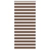 Store zèbre marron 115x200cm largeur du tissu 110,9cm polyester 
