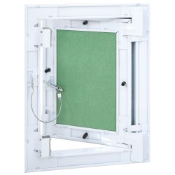 Panneau d'accèsavec cadre en alu et plaque de plâtre 150x200 mm 