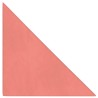 Panneaux muraux 12 pcs Rose 30x30 cm Velours 0,54 m² 