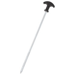 Piquets de tente 24 pcs 30 cm Ø7 mm acier galvanisé 