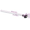 Piquets de tente 24 pcs 30 cm Ø7 mm acier galvanisé 