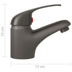Mitigeur de lavabo Gris 13x10 cm 